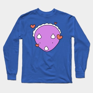 Love Triceratops Face Long Sleeve T-Shirt